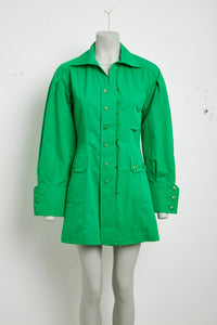 Chemise Roman - Green