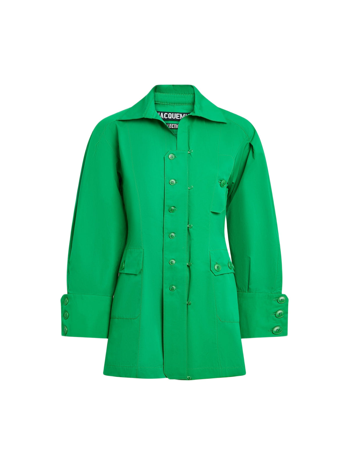 Chemise Roman structurée - Green