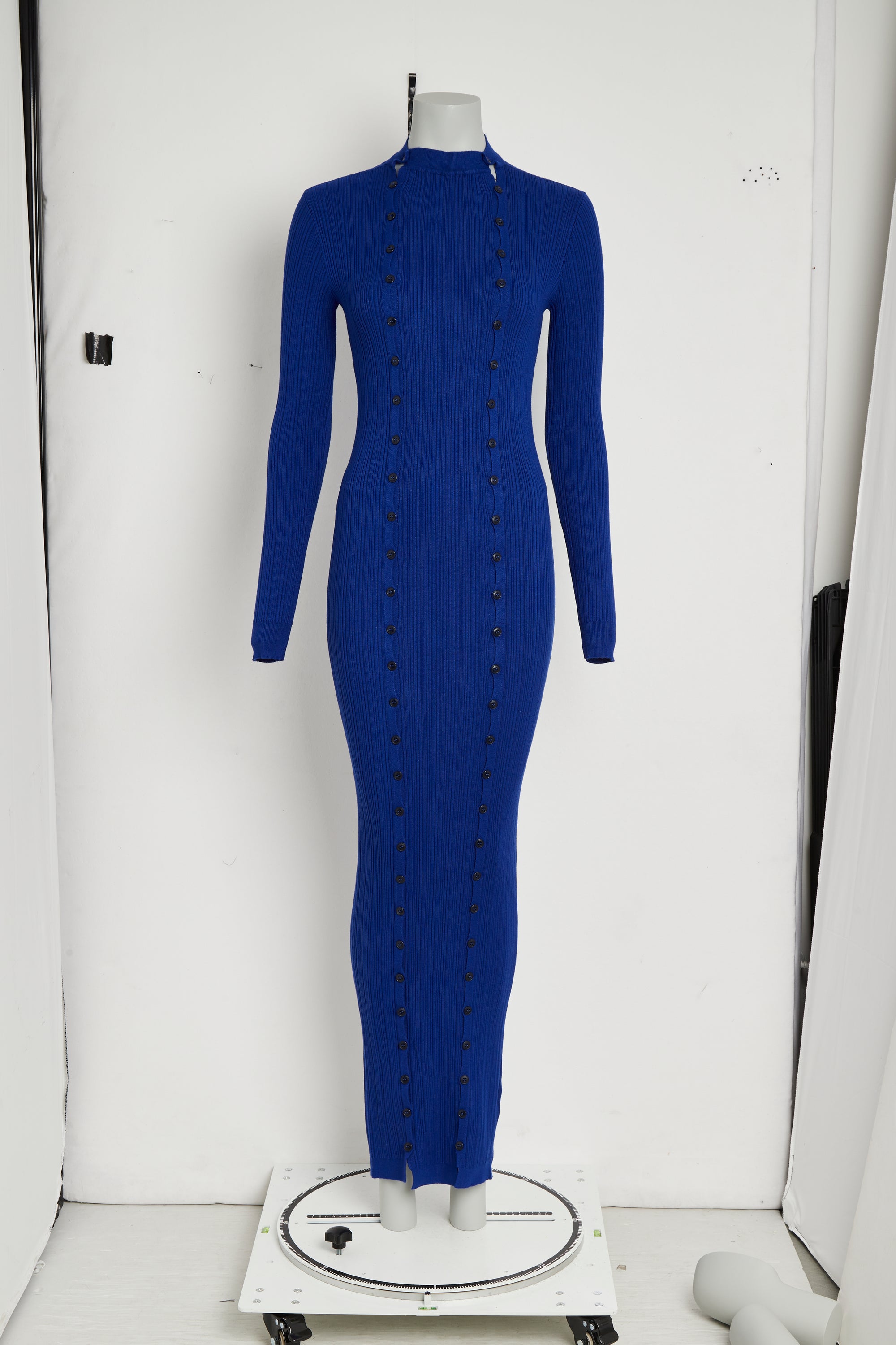Robe Maille Azur - Blue