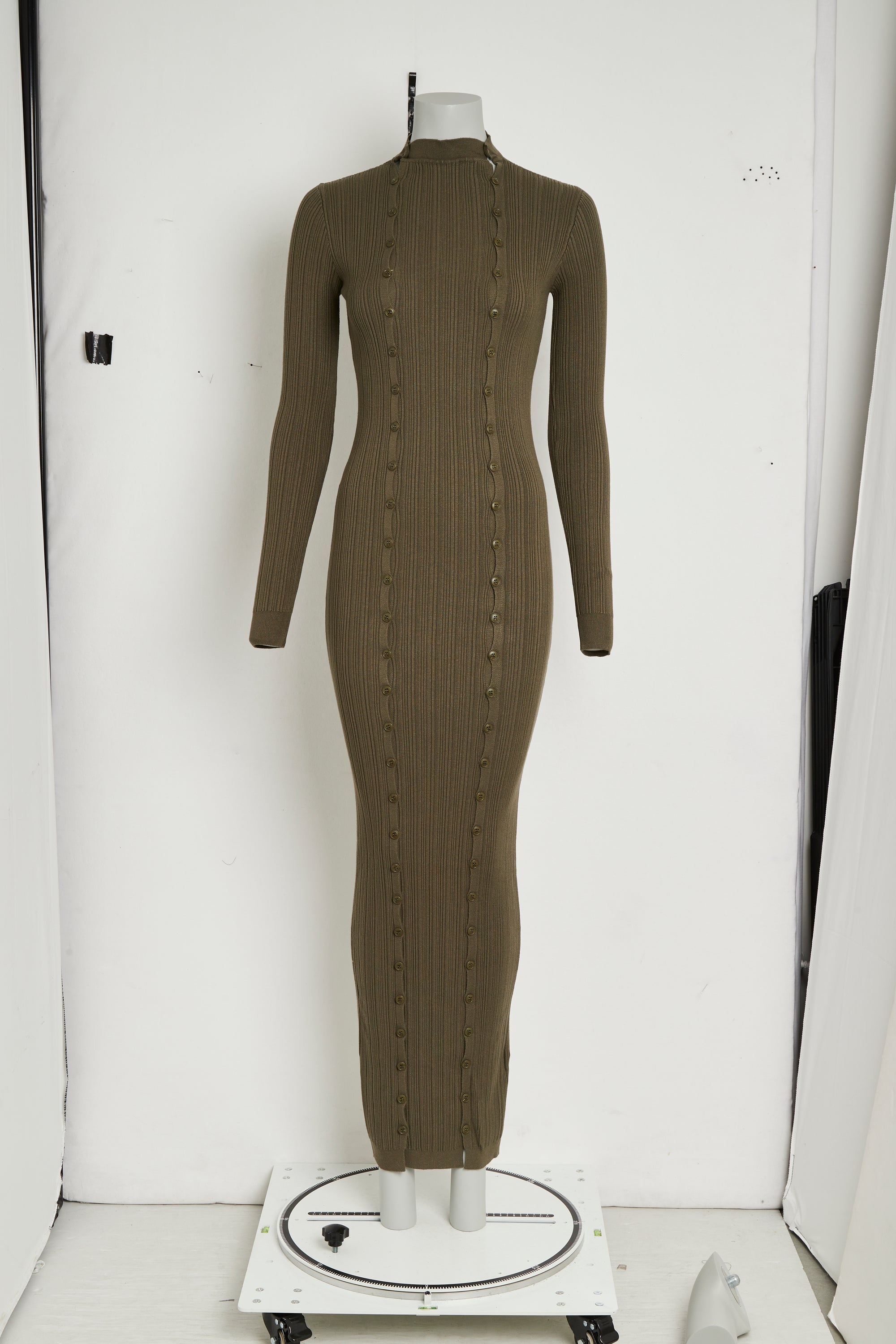 Robe Maille Azur - Khaki