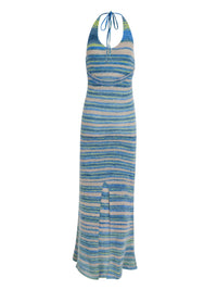 BLUE STRIPES LA ROBE TROPEA LONGUE