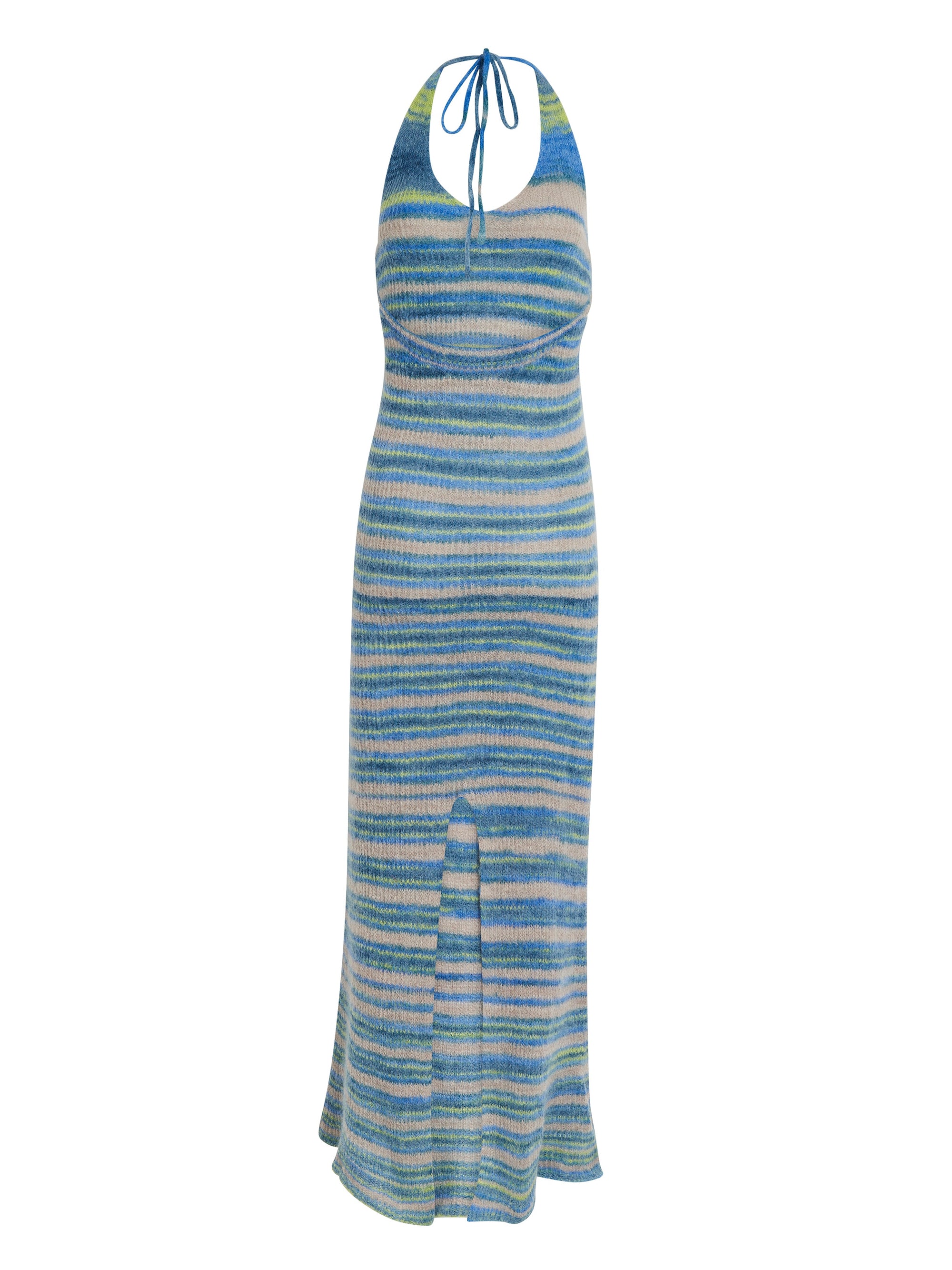 BLUE STRIPES LA ROBE TROPEA LONGUE