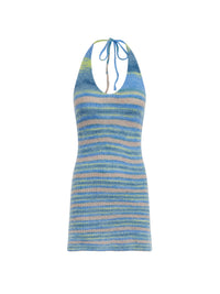 Robe Tropea à rayures - Blue Stripes