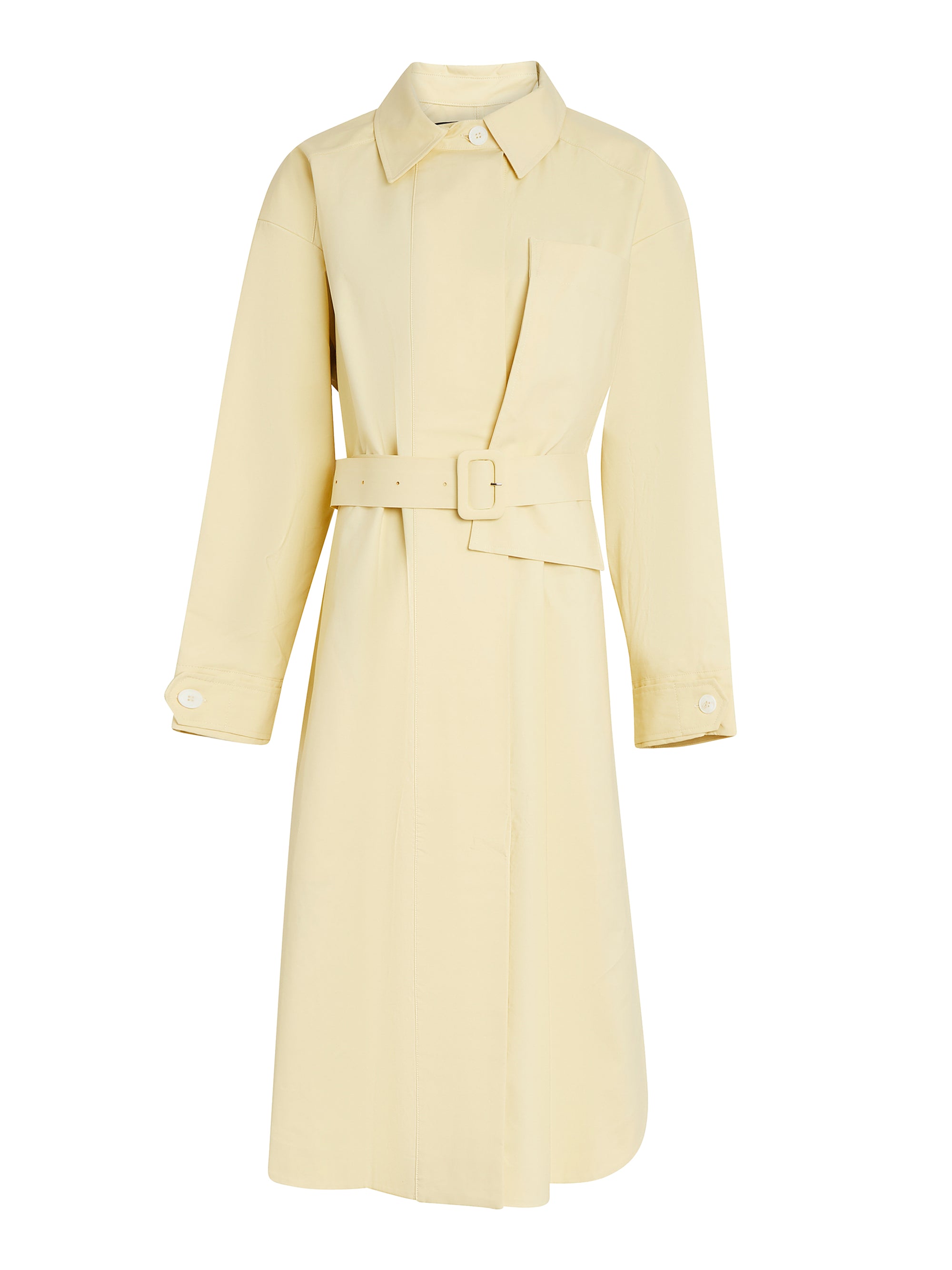 Trench-coat ceinturé - Yellow