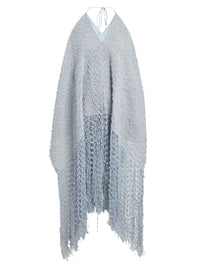 Robe Riviera à franges - Light Blue