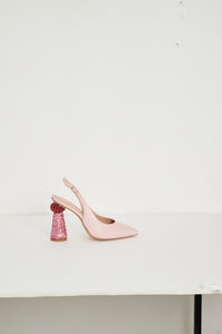 Chaussures Loiza en cuir - Pink