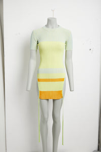 Double Haut en maille - Multi-Green