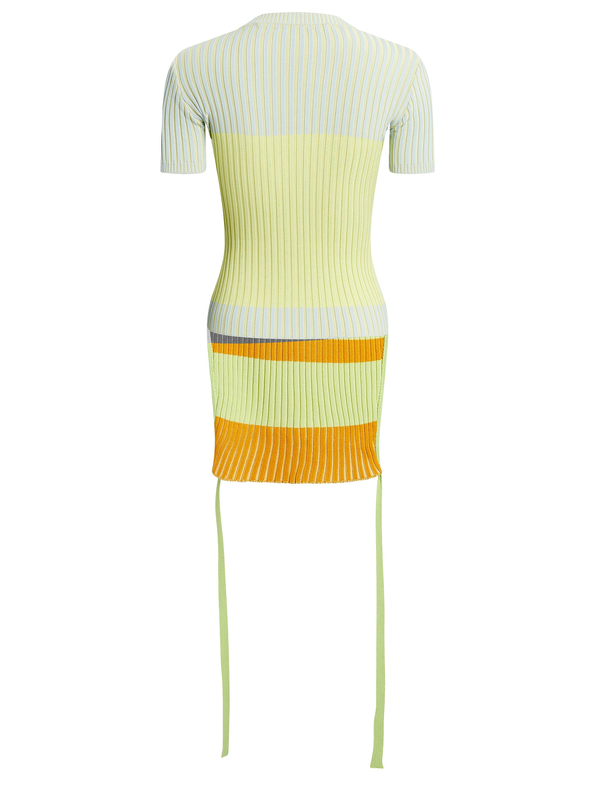 Pull à manches courtes en maille - Multi Green