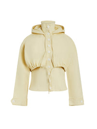 Veste Mimosa à capuche - Yellow