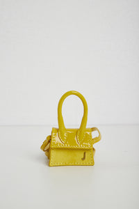 Petit Chiquito en cuir - Dark Yellow