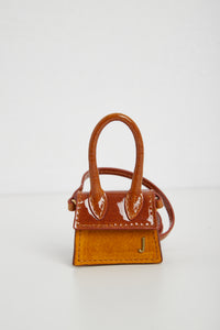 Petit Chiquito en cuir - Dark Orange