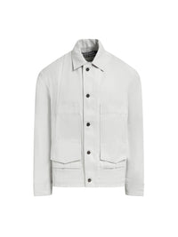 Veste Marcel à poches - Light Grey