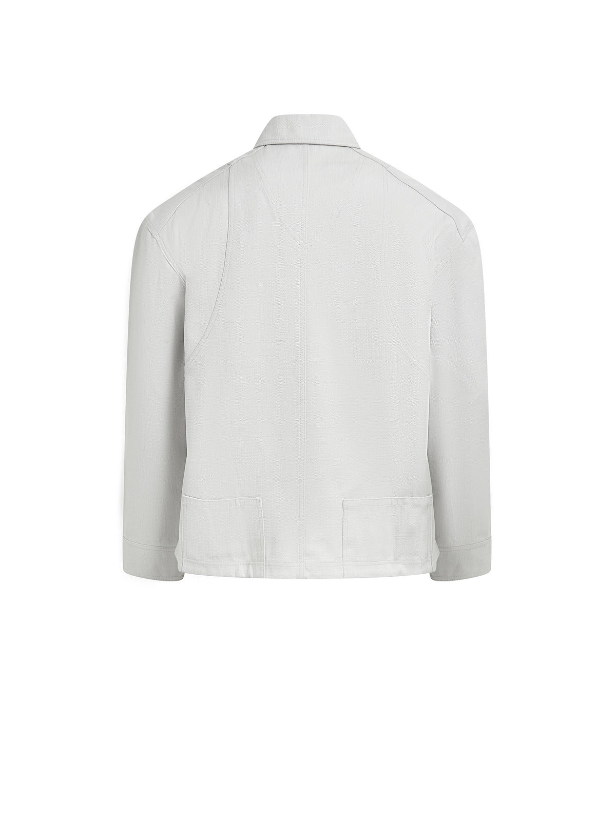 Veste Marcel à poches - Light Grey