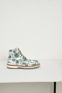 Chaussures Garrigue en cuir - Print Logo