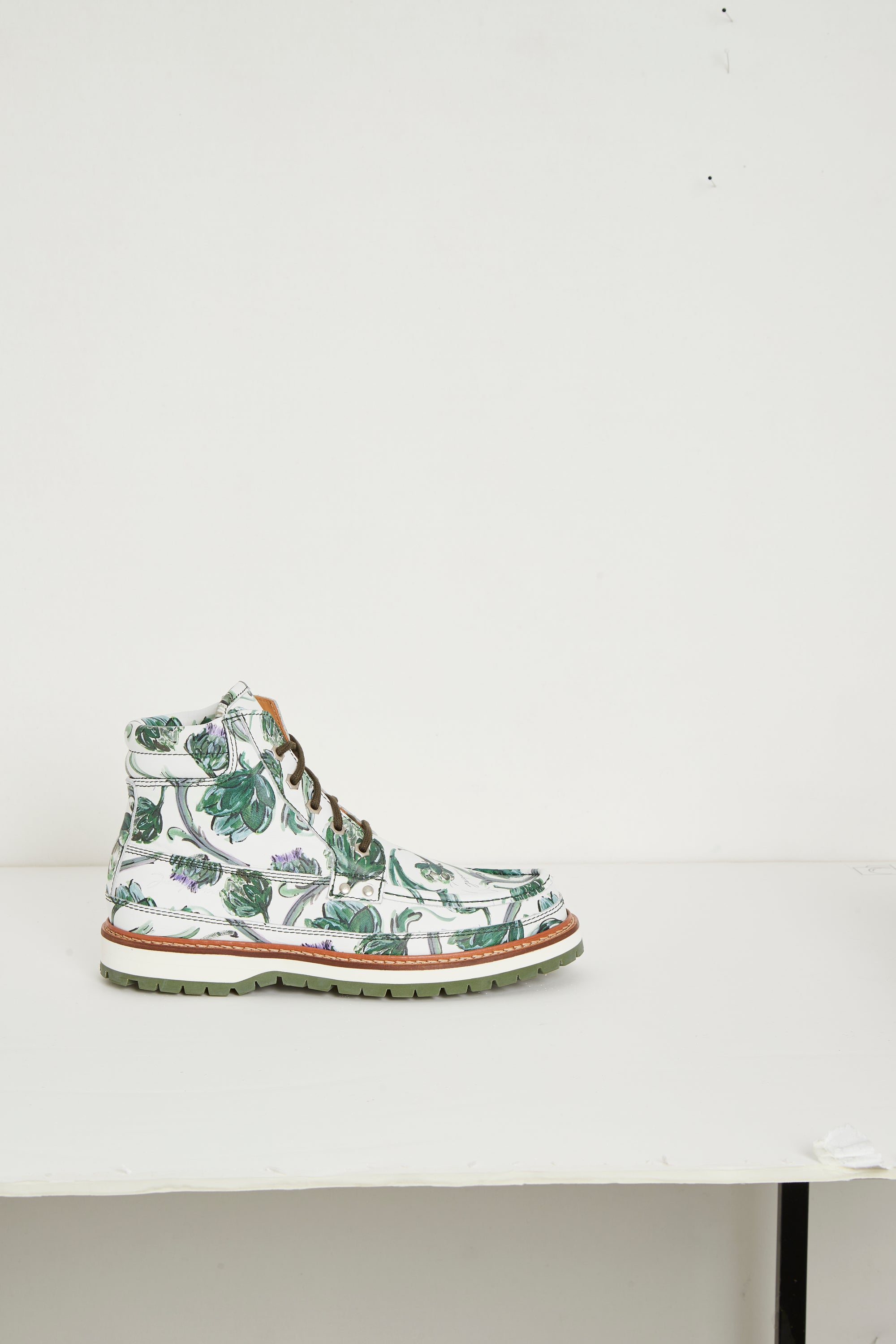 Chaussures Garrigue en cuir - Print Logo