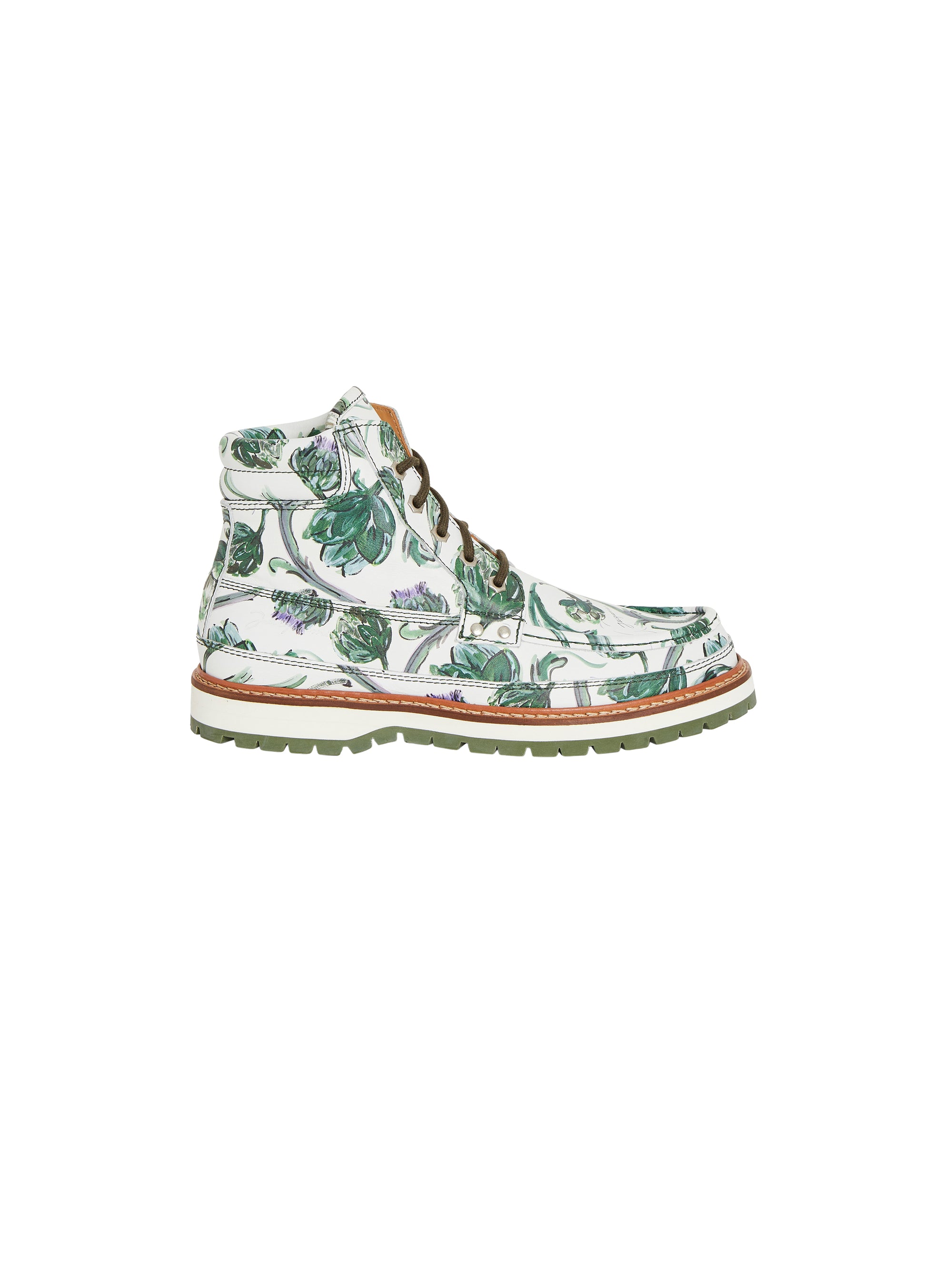 Bottes Garrigue en cuir - White