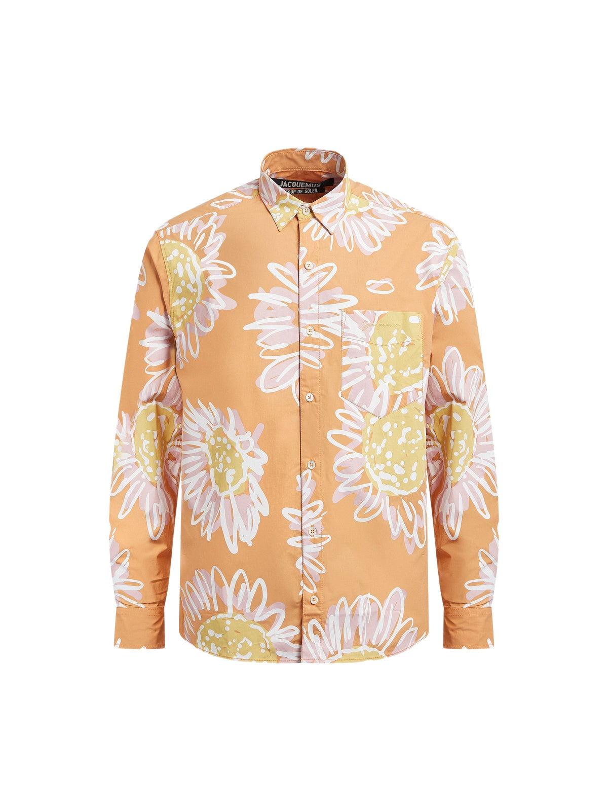 90€ / 0 sold //15 QTY / ST0%   Chemise Simon imprimée - Print Orange Flowers