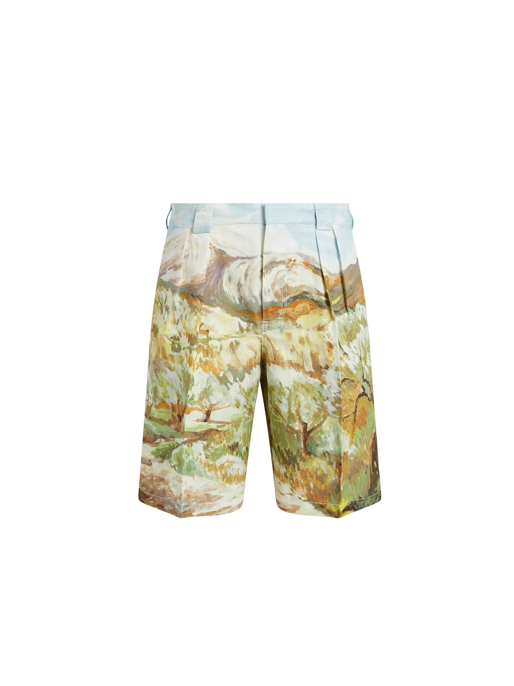 PRINT WHITE 9 LE SHORT DE COSTUME