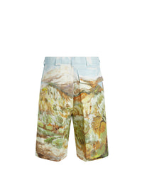 PRINT WHITE 9 LE SHORT DE COSTUME