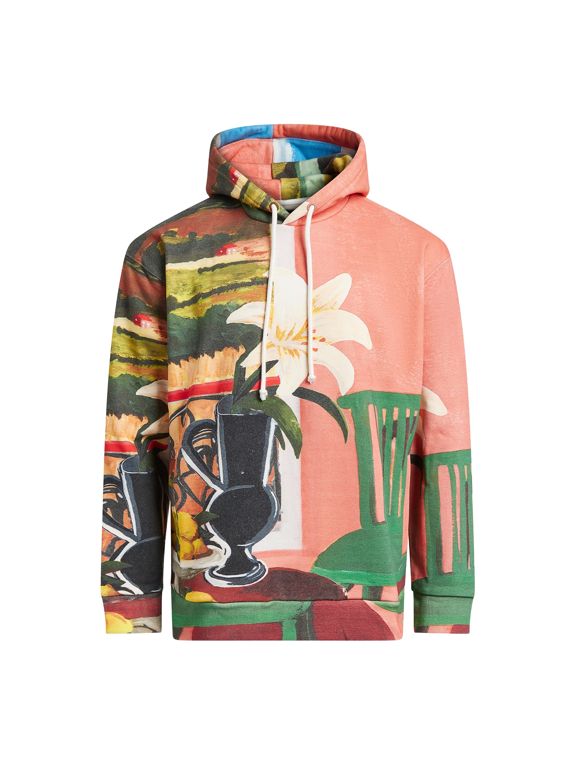 PRINT WHITE 10 LE SWEAT TABLEAU