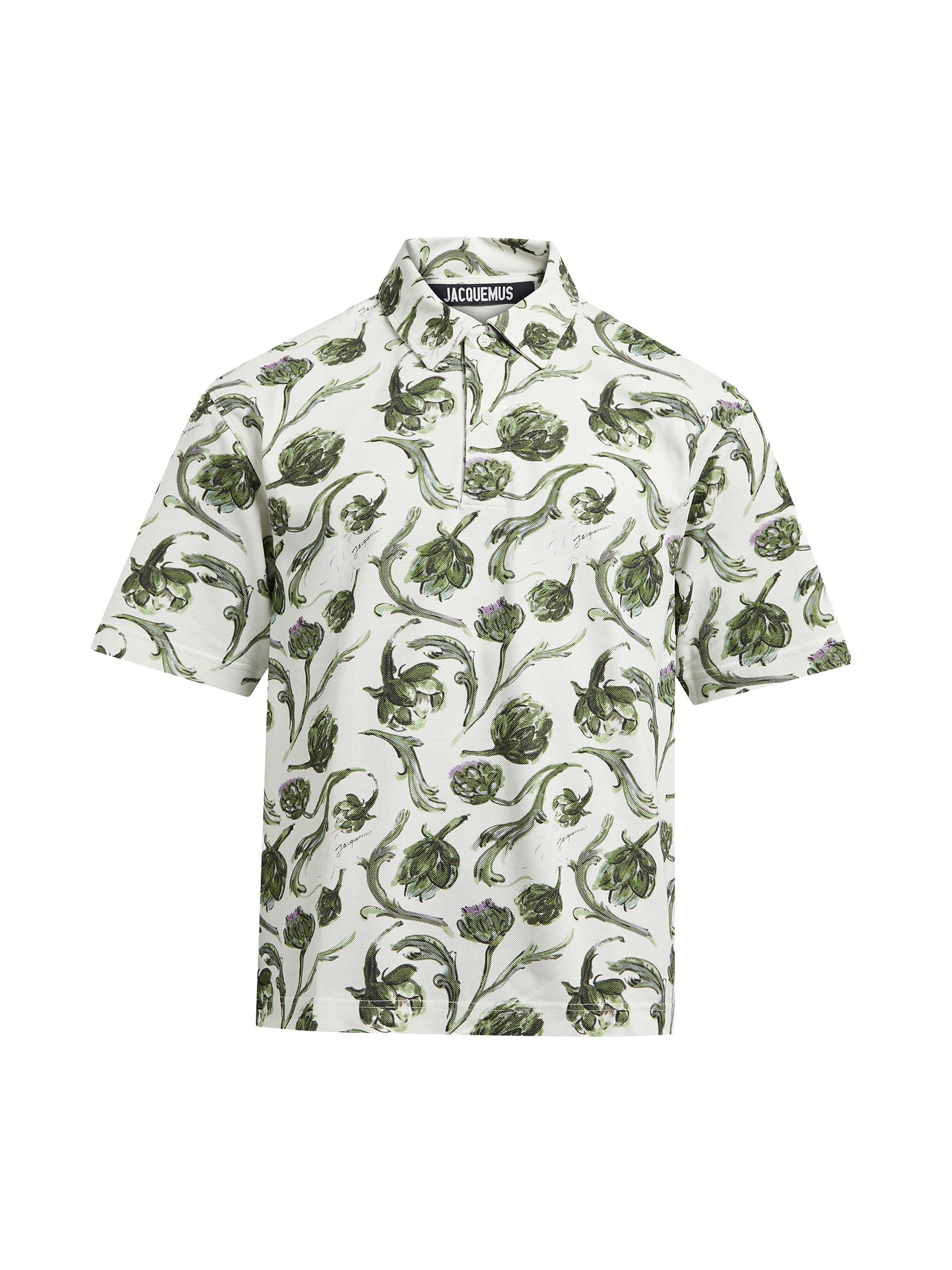 Polo Artichaut imrpimé - White