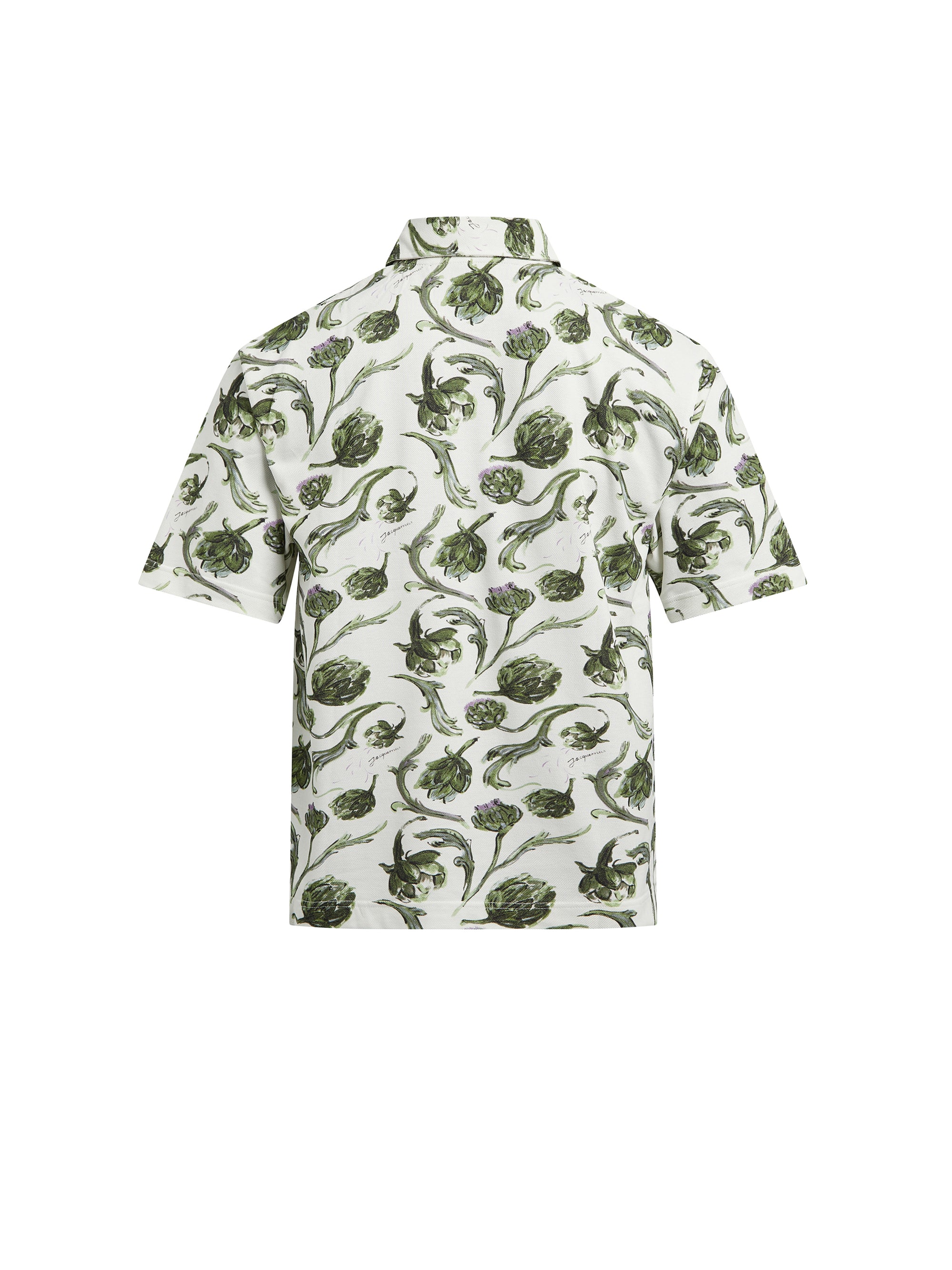 Polo Artichaut imrpimé - White