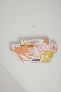 Sac Banane - Print Orange Flowers