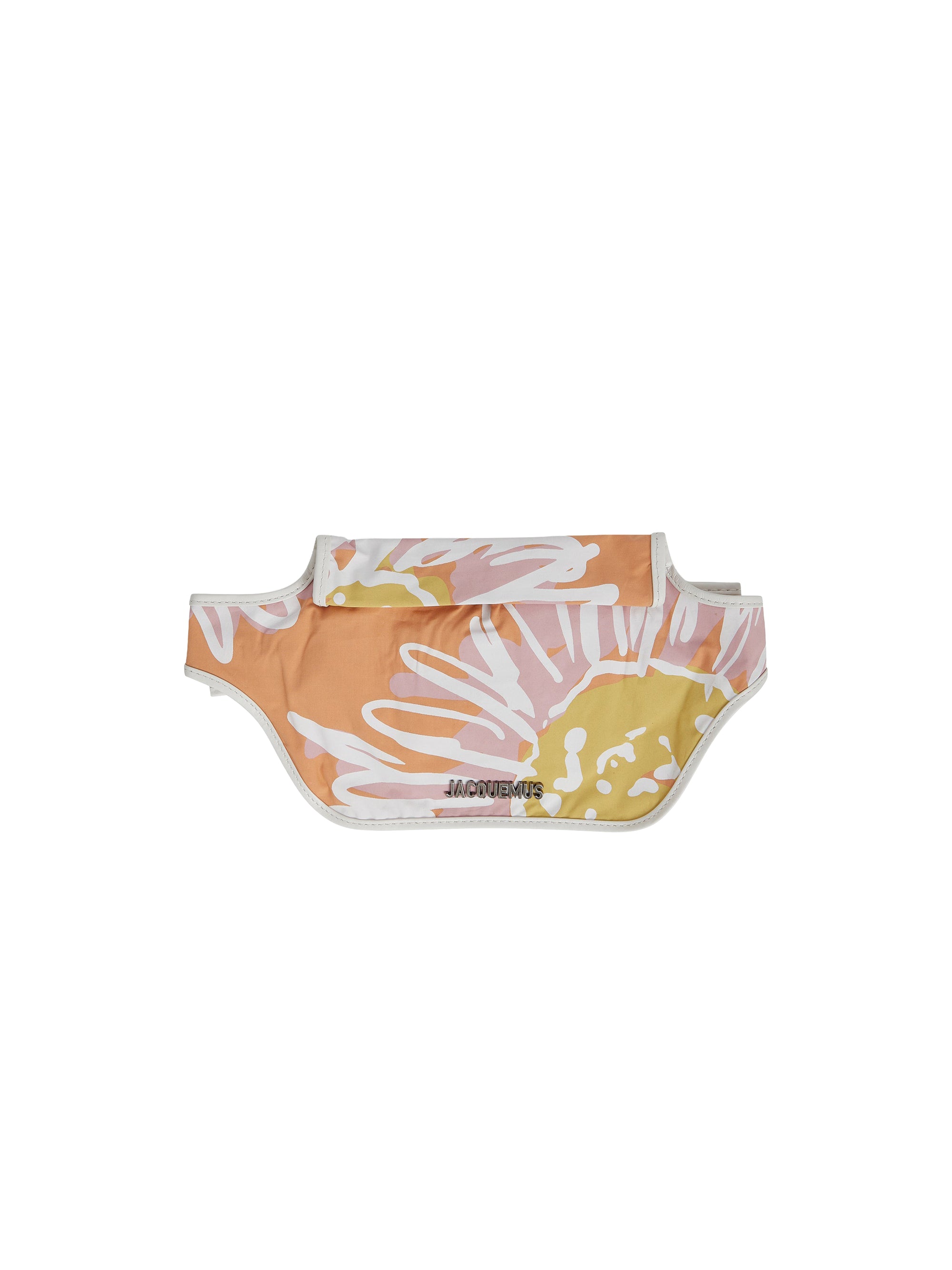 Sac Banane à nouer - Orange Flowers