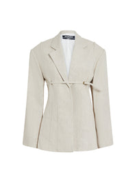 Veste cintrée Sauge - Beige