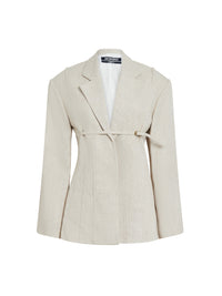 Veste cintrée Sauge - Beige
