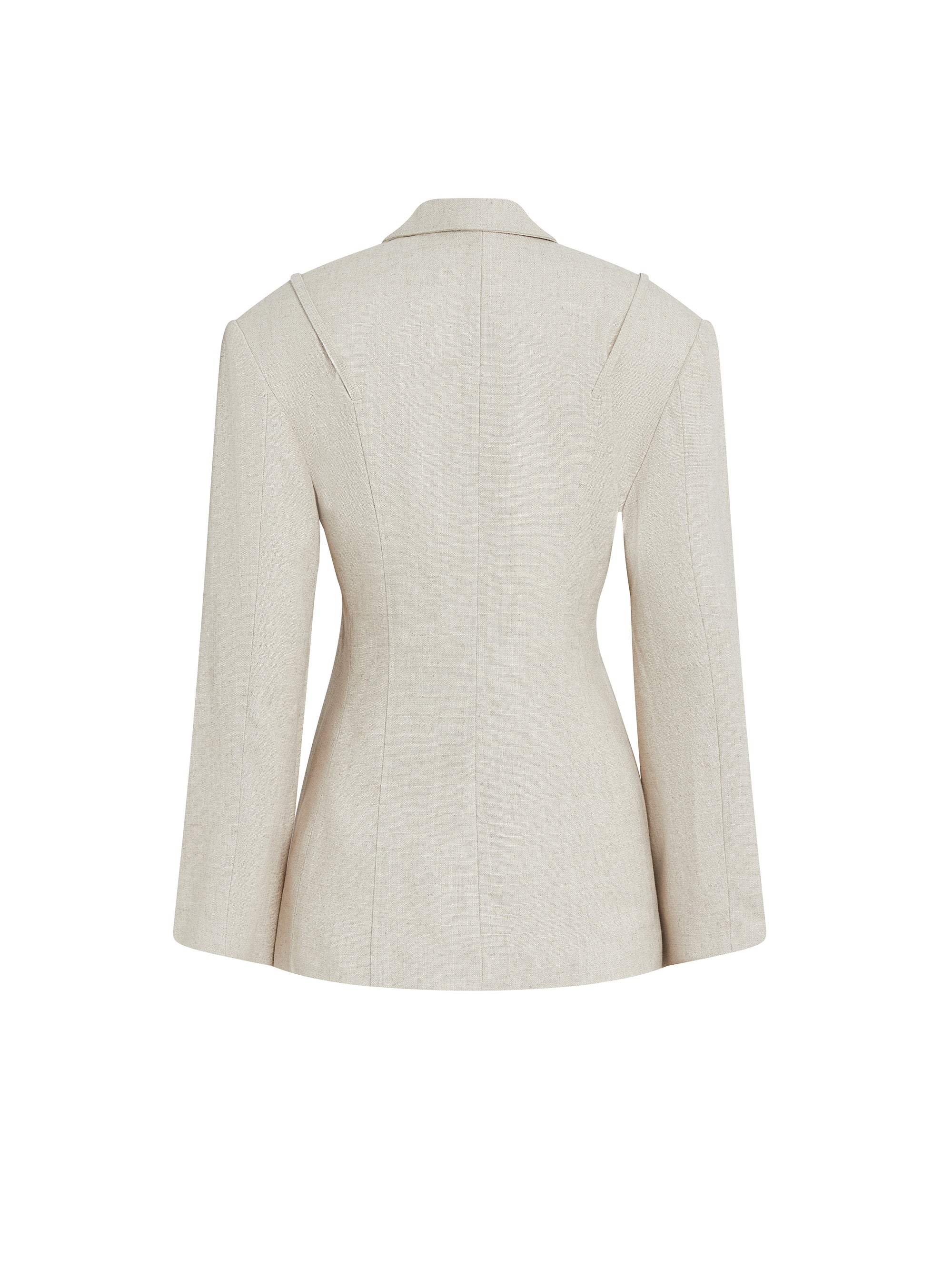 Veste cintrée Sauge - Beige