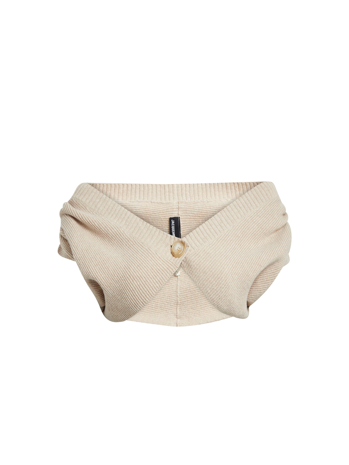 Cardigan Valerie en laine - Beige