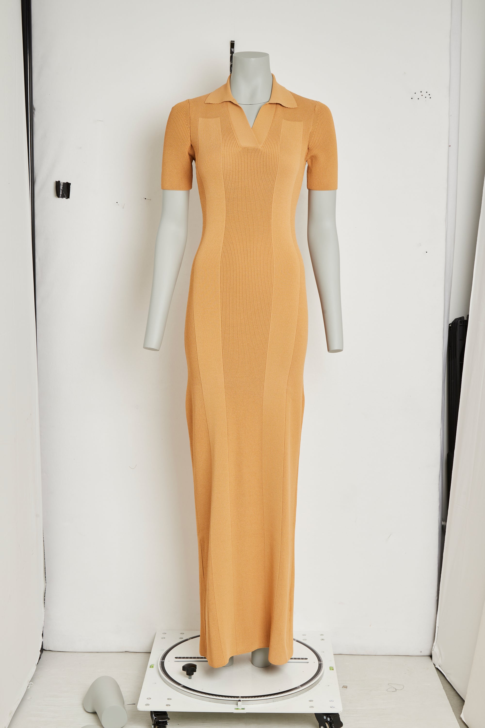 Robe Maille Polo - Dark Yellow