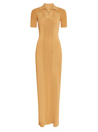 DARK YELLOW LA ROBE MAILLE POLO
