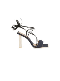 150€ / 3 sold //4 QTY / ST75%   Sandales hautes Adour 90 en cuir - Black