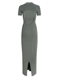 GREEN LA ROBE MAILLE POLO