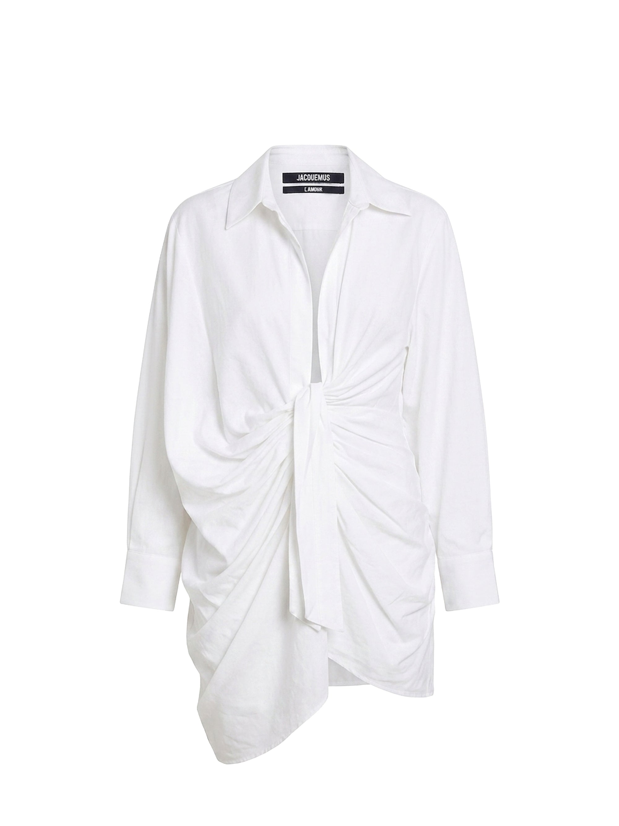 Robe Bahia drapée - White