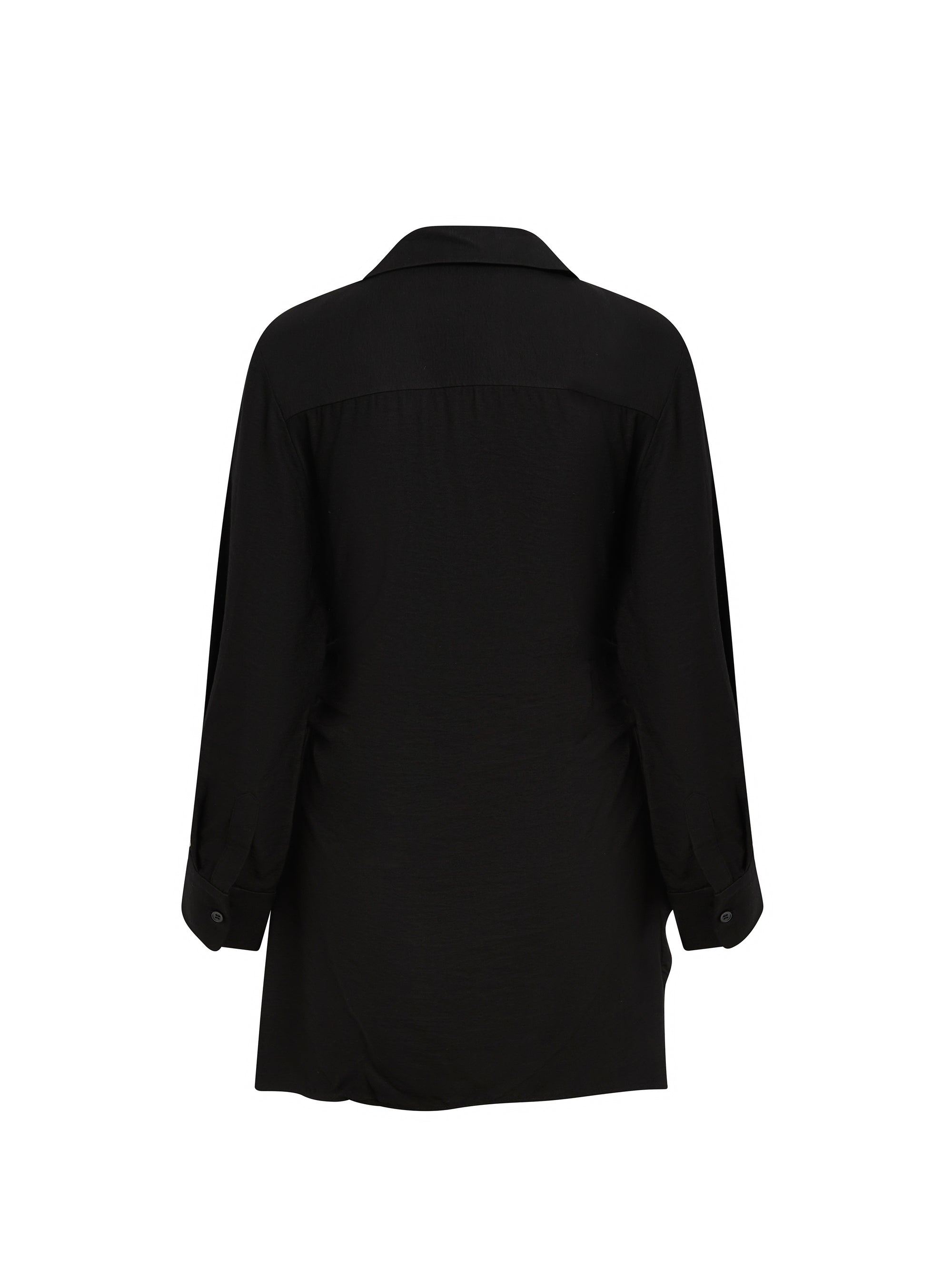 Robe Bahia drapée - Black