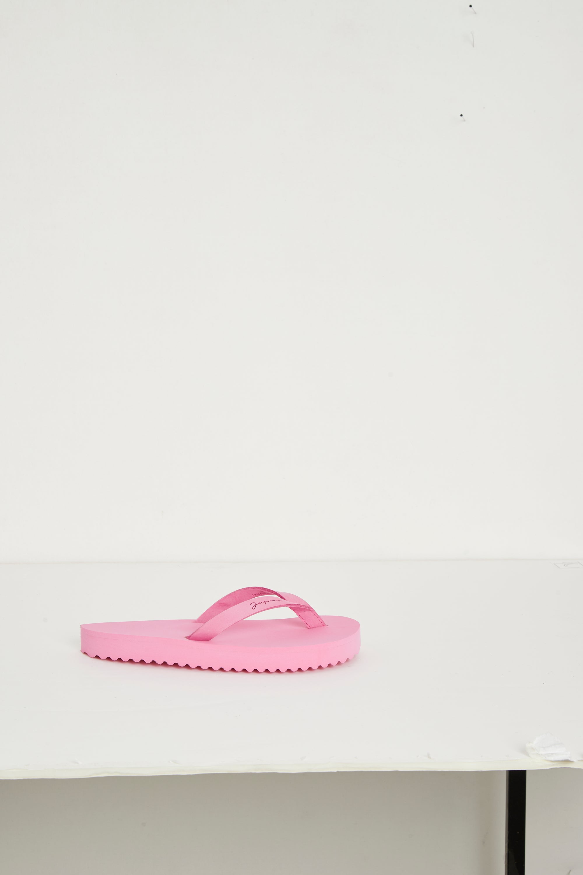 Tongues Cœur en cuir - Pink