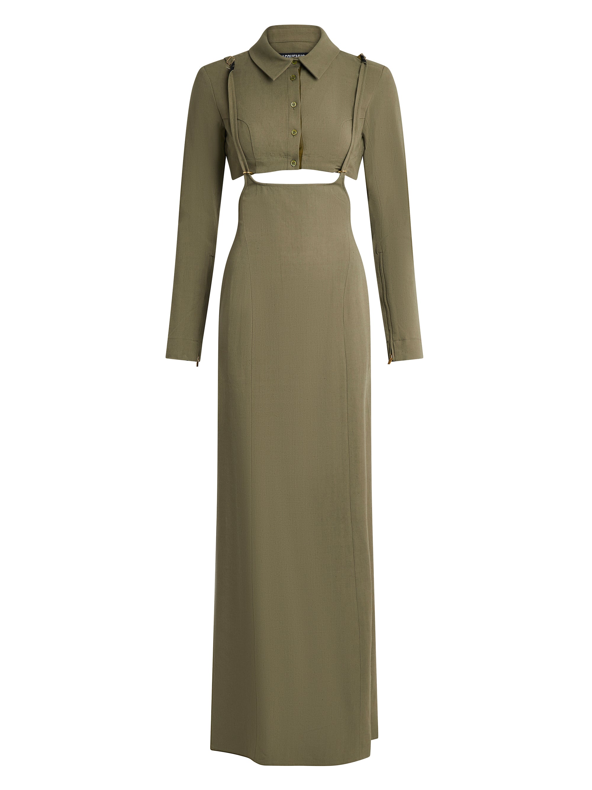 Robe longue Draio - Khaki