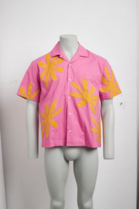 Chemise Jean - Red Flowers