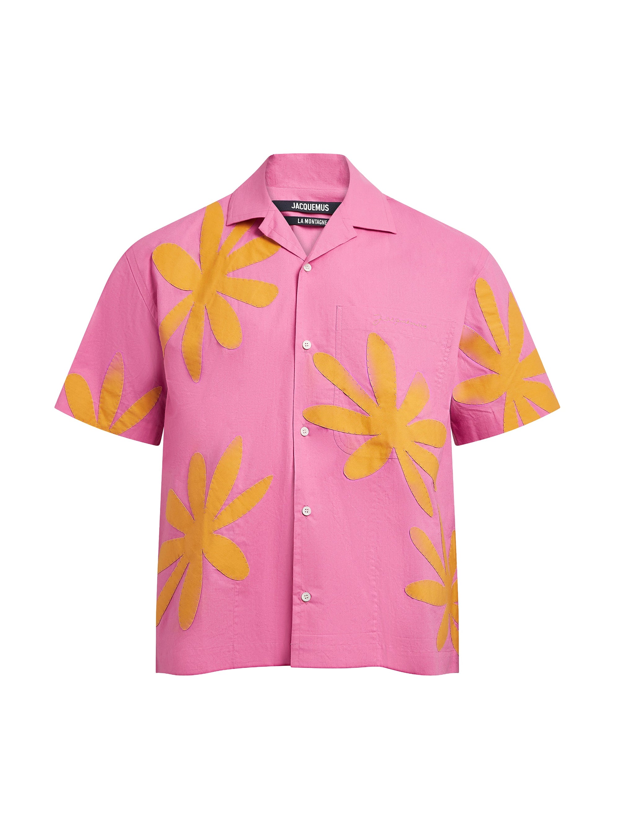 RED FLOWERS LA CHEMISE JEAN