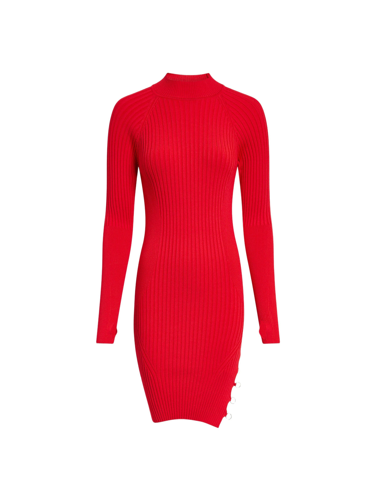Robe Pigolo à col montant - Red