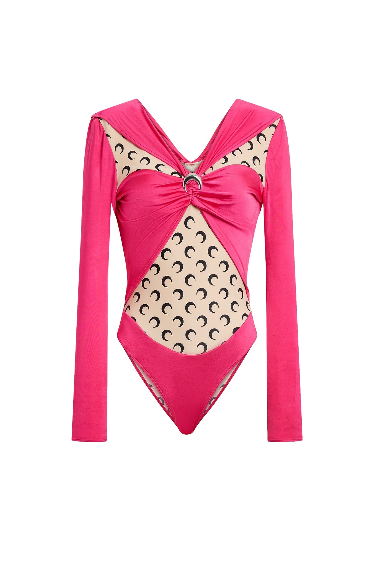 Body drapé en jersey - Fushia