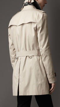 15 qty Trench-coat mi-long - Stone