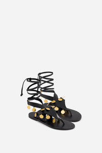 ZNOSTOCK_BLACK SHOES OHLA - Black