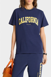 T-shirt California imprimé - Navy