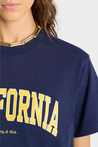 T-shirt California imprimé - Navy