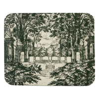 Giardino Settecentesco tray - Green & Ivory
