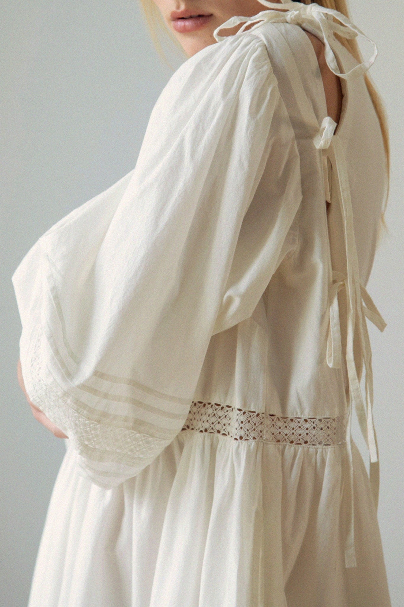 Robe longue Le Timeo - Blanc